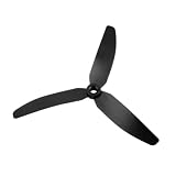 MERRYHAPY 5030 Propeller 3 blatt aus Langlebigem Hartplastik in Schwarz 1 Paar Rechts und Linkslauf Leicht und Aerodynamisch für Quadcopter und Drohnenflug