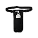 ForPro Single Bottle Holster Kit, Black, Adjustable Strap, Includes 8 Ounce Bottle, 6" W x 11" L