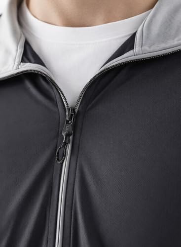 Image of ADRO Sunscreen Jacket for Men UV Sun Advanced Protection Running Jackets For Mens Biker Jackets with Zipper Sports jacket for men