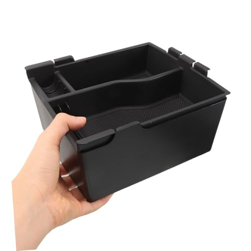 Rangement de console centrale de voiture pour optimiser l'espace sous l'accoudoir - 5