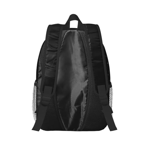 Sac à dos noir à paillettes confortable contre le mal de dos en voyage