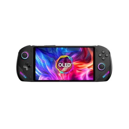OneXfly F1 Pro Handheld PC with 7" 144hz OLED Display, AMD Ryzen AI 9 HX 370 with 64GB RAM 4TB SSD, Black