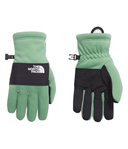 Image of The North Face Little Kids' Sierra Fleece Etip Glove - Touchscreen Compatible, Silicone Gripper Dots, Pairing Clip