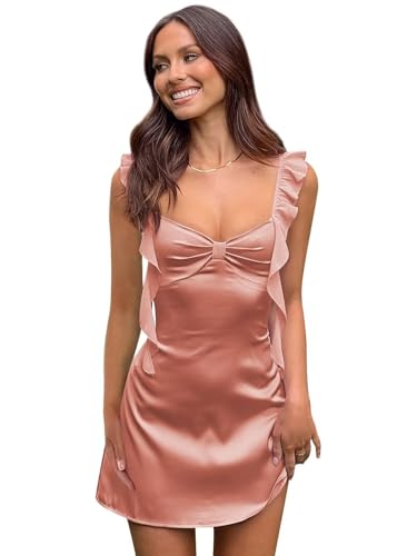 flirty cocktail dress - dusty rose