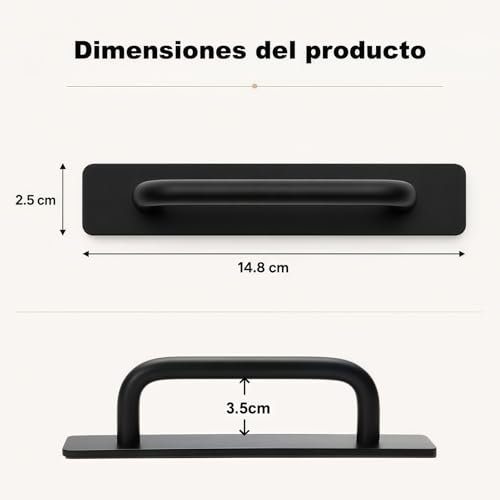 Jaladeras para closet 23 Imagen adicional