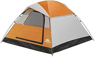 AsterOutdoor Camping Dome Family Tent 3/4/6 Person Camp Waterproof Tent for Outdoor Hiking Fishing Backyard Campouts, Roomy & Lightweight, Easy Setup, Carry Bag Included