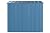 Arrow Sheds 10' x 7' Outdoor Steel Storage Shed, Blue