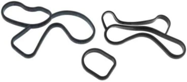 11428591462 11428591460 Engine Oil Cooler Gasket Set Compatible for BMW F30 F35 F45 F46 F49 F52 G20 G28 G38 B38 B48 X1 X3 MINI F60