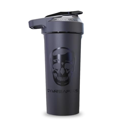 Gymreapers 27oz Shaker Bottle &ndash; BPA-Free Protein Shaker Cup with Leak-Proof Screw Cap...