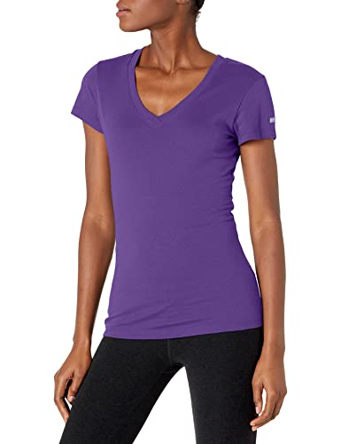 Soffe Women's Junior V-Neck Tissue Tee