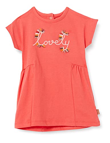 Noppies Baby-Mädchen G Dress SS Mieste Kleid, Cayenne-P679, 68