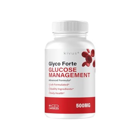 kivus GlycoForte - Glyco Forte Supplement Formula (Single, 60 Capsules) Cover