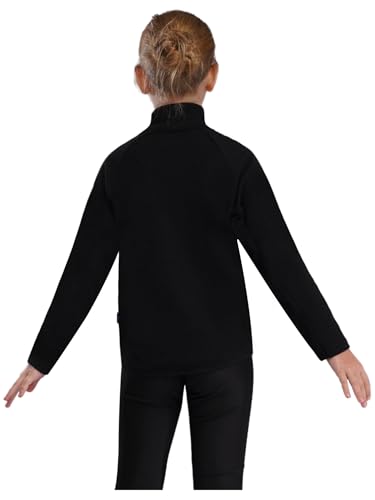 YiZYiF Kids Girls Slim Fit Muscle Sports Jacket Girls Long Sleeve Zipper Hooded Sweatshirt Skateboarding Coat2