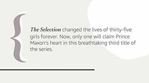 The One (The Selection, 3)