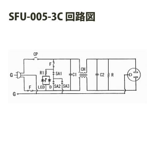 コトヴェール　SFU-005-3C コトヴェール ノイズ・雷サージプロテクタ (SFU-005-3C) の