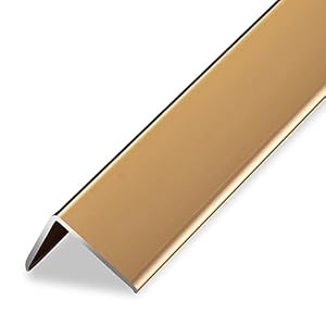 BBHW 56444 Türleiste L-Profil Gold 50mm