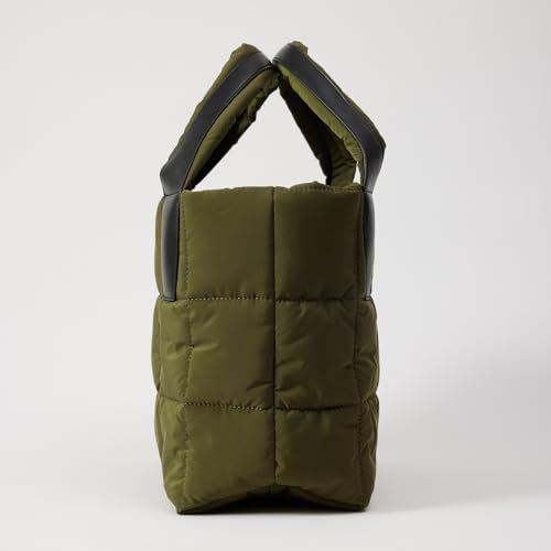 Bolso Tote acolchado con cremallera para mujer miniatura 6