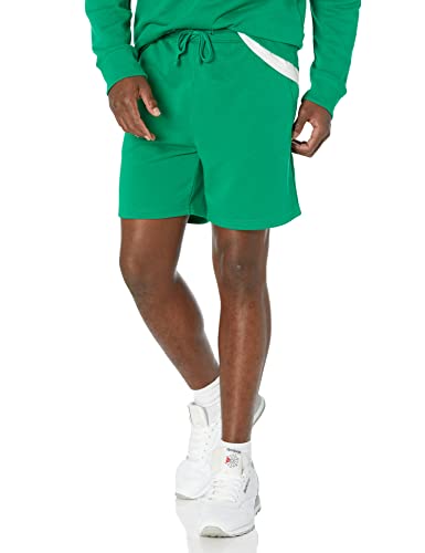 Amazon Essentials Men's Lightweight Sweat Shorts (Available in Big & Tall), Green, Large