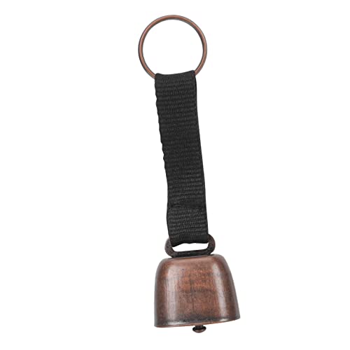 Cabilock Portable Hiking Bells Metal Outdoor Bells Bear Shape High Sensitivity Alarm