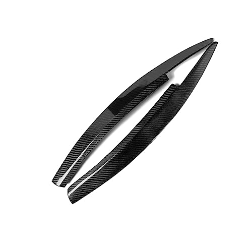 Paupières de phares pour Scirocco en véritable fibre de carbone look sport