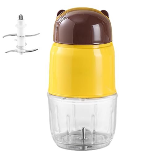 Baby Kitchen Robot: mezcladora para niños, licuadora compacta de la casa | Procesador automático de alimentos, licuadora de viajes agradable, licuadora de destete rápida, preparación saludable de mezc