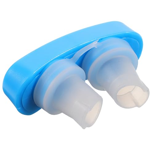 Vaguelly Tapón Nasal Mejora la Respiración Nasal y Mantiene la Boca Cerrada de Silicona Azul para Dejar de Roncar Dispositivo Portátil Eficaz Sueño