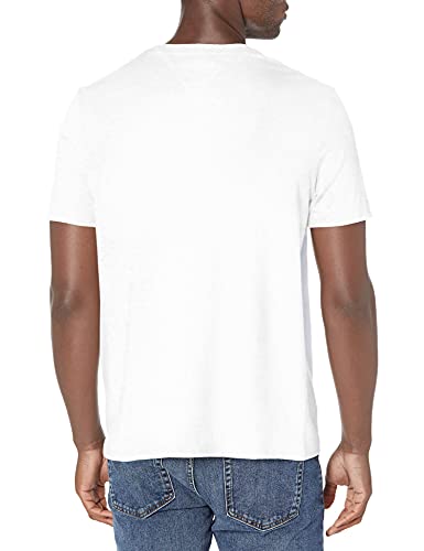 Tommy Hilfiger Herren Rundhalsausschnitt und Tasche T-Shirt, Helles Weiß, Mittel – Ansicht 2