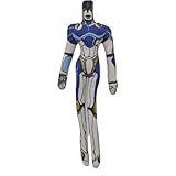 Qixiaan Star Platinum Figura de peluche Anime JJBA suave figura de Hierophant Green Plush Figure Home Decoration, Giratorio para los fans, 28 cm