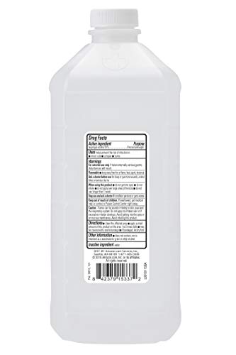 Amazon Brand - Solimo 91% Isopropyl Alcohol First Aid Antiseptic, 32 Fl Oz (Pack Of 1) #TOP1