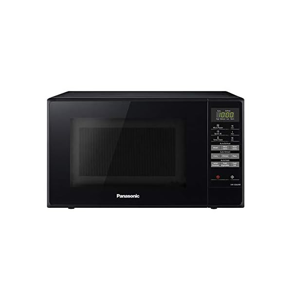 Panasonic NNE28JBMBPQ Compact Solo Microwave Oven with Turntable, 800
