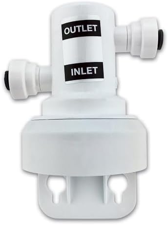 3M AP2 Water Filter Head, with 1/4" Push Fit Connections and A2 Keyed Head | Model No. VB2-JG / 52-196116