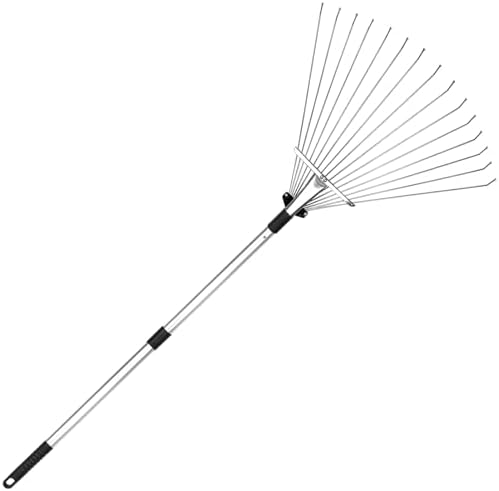 Amazon.com : Karveden Garden Leaf Rake, 40