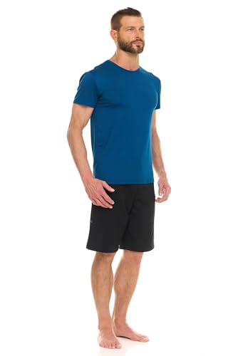 Mens Short Sleeve UV Protection Rash Guard Shirt3
