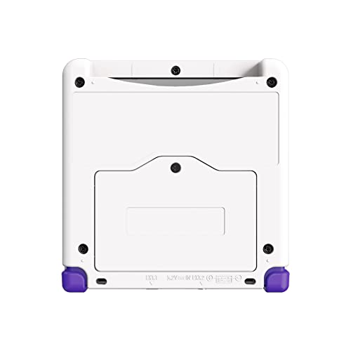 Image of eXtremeRate 16Bits Purple Custom Full Set Buttons for Gameboy Advance SP, Replacement A B L R Button Power On Off Volume Button D-pad Key for GBA SP Console - Console NOT Included