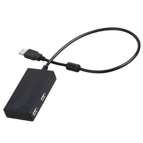 ZKRZCGXZ 1pcs Updated USB to USB Isolator Module 4Ports Industrial Isolator Higher Spread Rate Protection1500V Need External Power Supply(USB-USB-P)