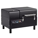 Portable Pellet Grill & Smoker, 8 In 1 Tabletop Grill For Outdoor BBQ & RV Camping, Amopatio T2200...