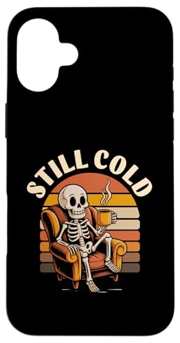 Funny Skeleton Coffee Lover Morning Cafe Mood �X�}�z�P�[�X iPhone 16 Plus �p