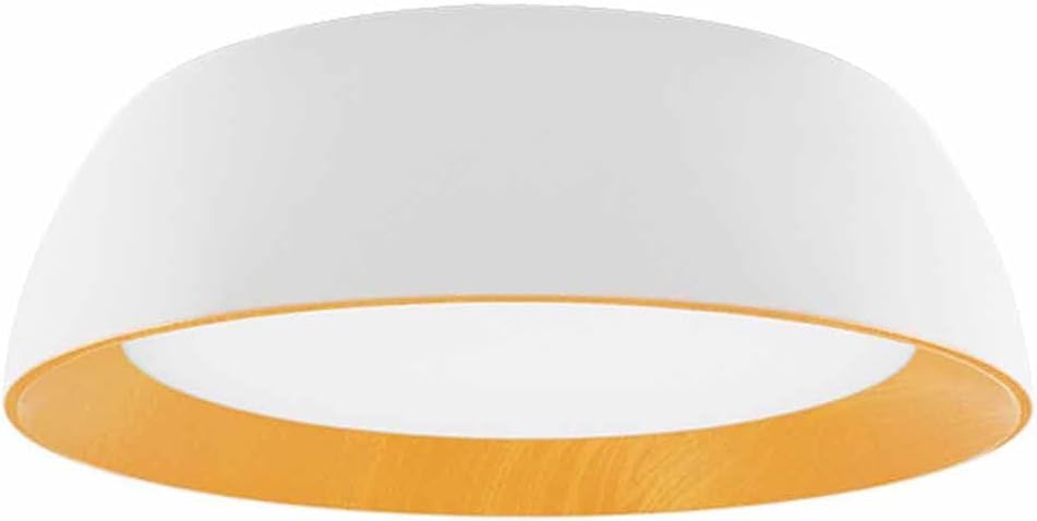 AWEITG Luz de techo LED empotrable 12,6 pulgadas, W, lámpara superbrillante 1680 lúmenes, 3000 K/4000 K/6000 K, iluminación con diseño emisión(White,19.7in)