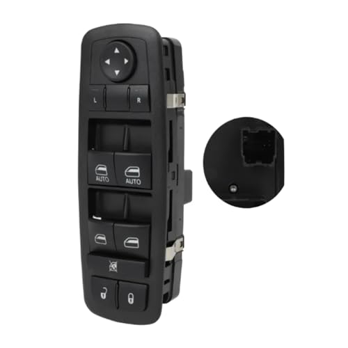 Interrupteur de lève-vitre principal robuste et durable conçu pour pick-up Dodge Ram 1500