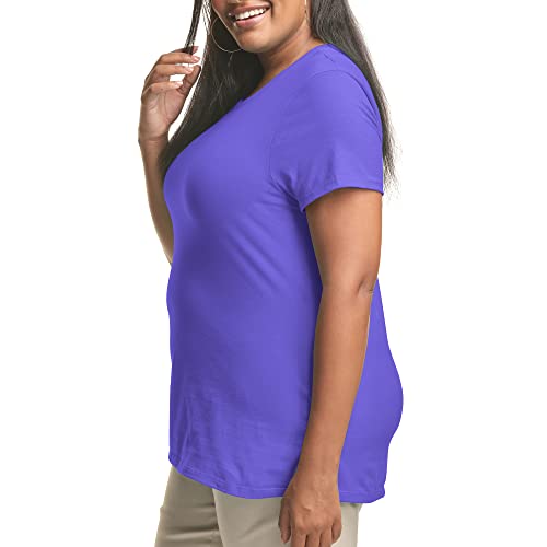 Image of Hanes Women's T-Shirt - Just My Size Cotton Tee - Plus Size Tee