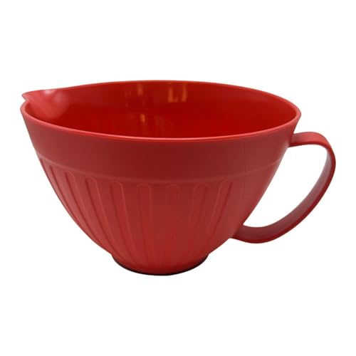 Tazón para mezclar con asa, 2.2 L color rojo miniatura 7