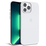 【Ultra delgado】X-level iPhone 13 Pro Max delgado funda es Solo 0,3 mm de grosor, el estuche se adapta perfectamente a su teléfono sin comprometer la belleza del diseño original. El policarbonato premium ultraligero y con revestimiento de uretano evita la suciedad, los rasguños y el polvo.