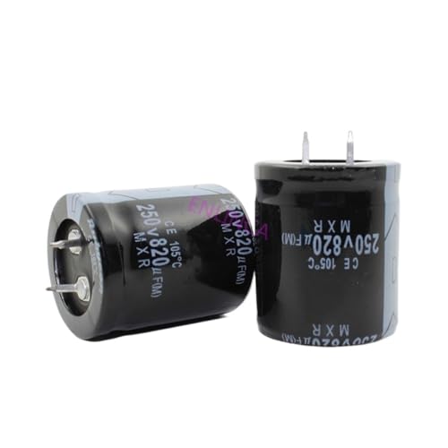 Condensateur électrolytique 250v 820uf pour réparer un circuit électronique en panne