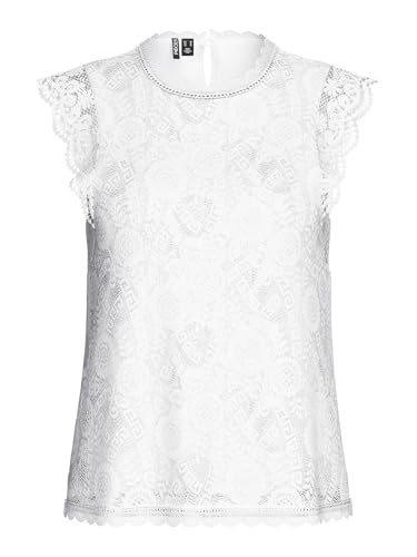 PIECES Pcolline Sl Lace Top Noos
