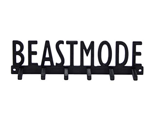 Beast Mode Beastmode Marathon Sports Spartan Race Marathon Medal Display Rack Holder Hanger Organizer for Wall OCR Obstacle Course Race Trifecta