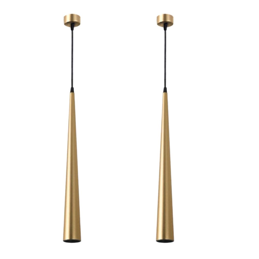 Lustre à tête unique LED et petit plafonnier créatif en alu pour chambre