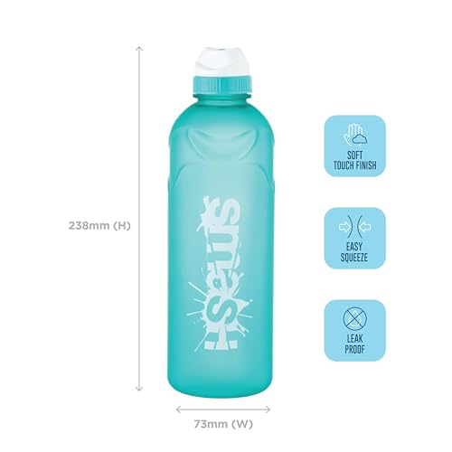Smash Soft Touch 750ml Stealth Water Bottle, Teal