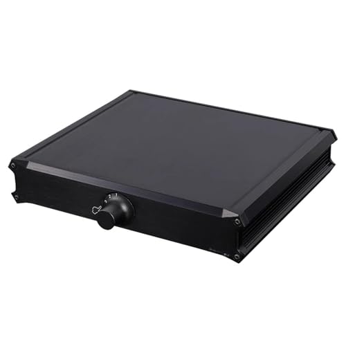 4-in 1-out Audio Switcher, Stereo Audio Source Signal Switch Box with Signal Lossless, Manual Passive Audio Splitter Box, Hi-fi Lossless Selector, for CD DVD Radio Power Amplifier Speaker
