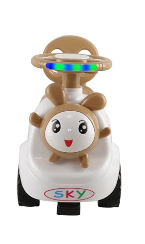 Image of JoyRide Sky Ride-On Baby /Kids Ride for Boys & Girls 1-3 Years Brown