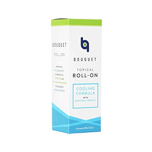 Bouquet Natural Hemp Cream Roll-On for Pain Relief and Inflammation with Arnica and Menthol - Image 6